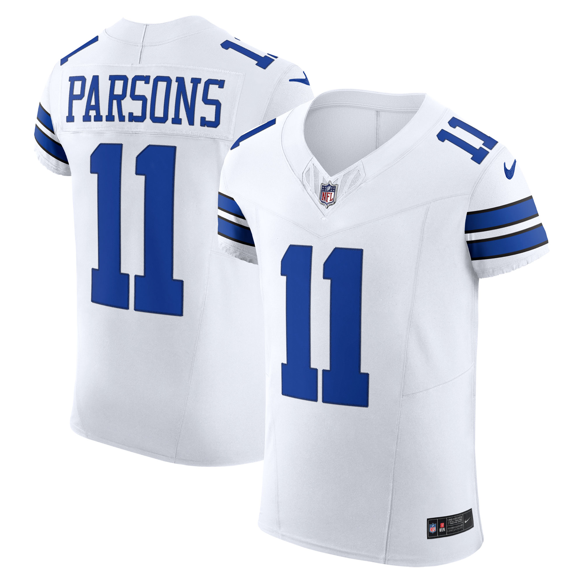 Micah Parsons Dallas Cowboys Nike Vapor FUSE Elite Jersey   White