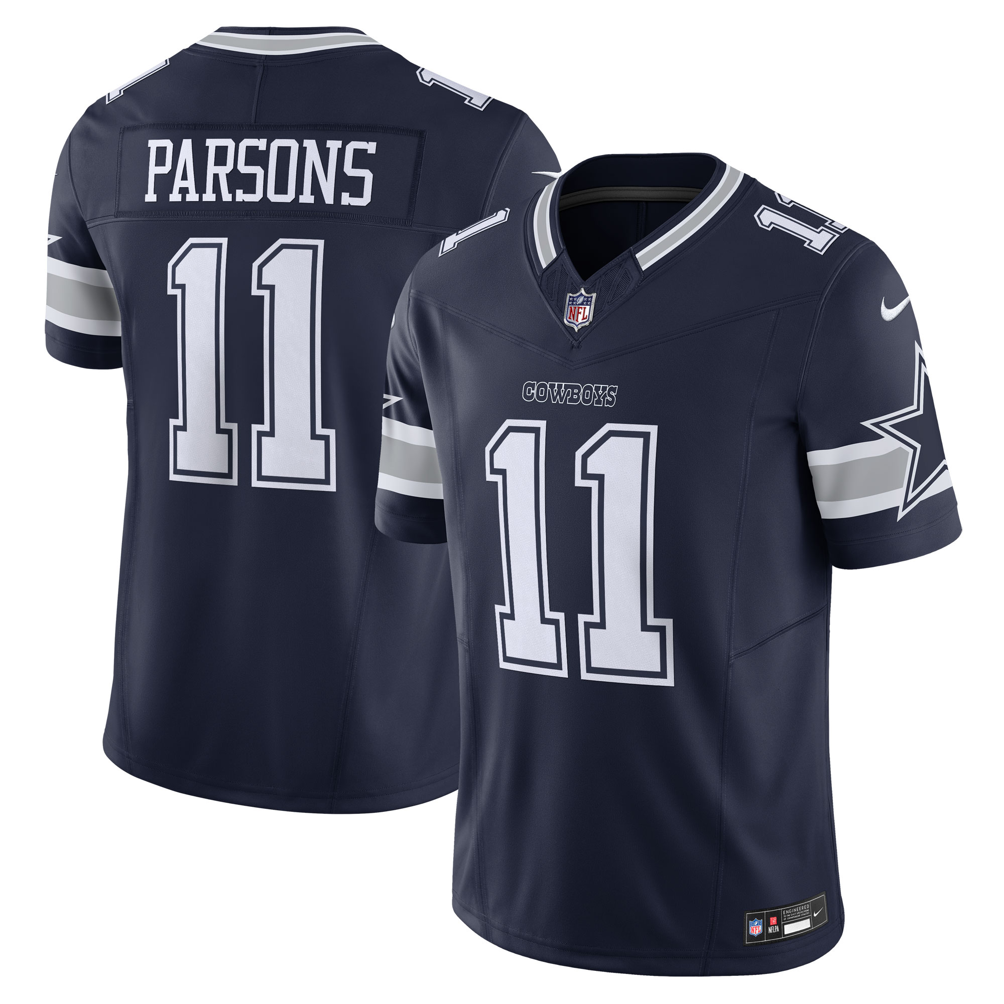Micah Parsons Dallas Cowboys Nike Vapor FUSE Limited Jersey   Navy