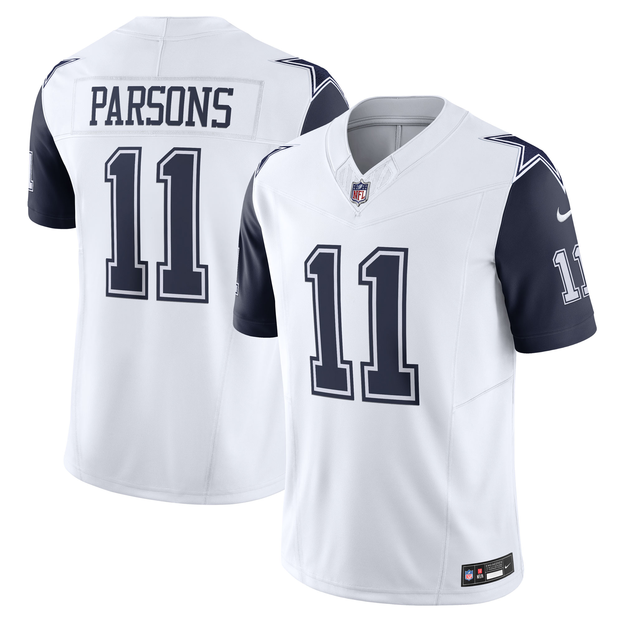 Micah Parsons Dallas Cowboys Nike Vapor FUSE Limited Jersey   White