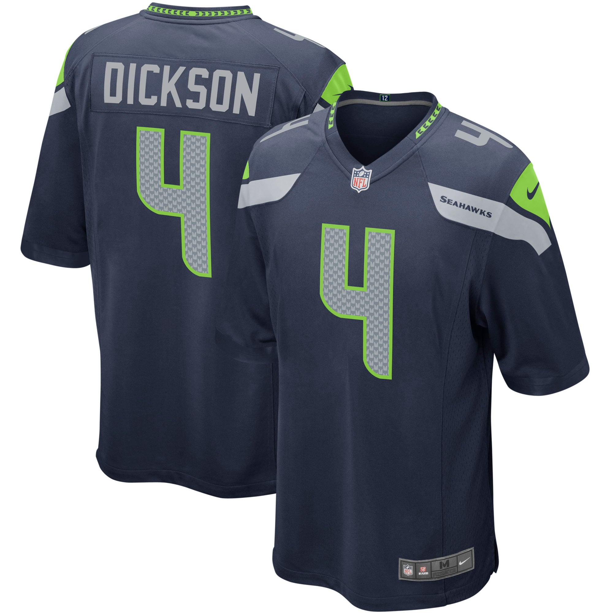 Michael Dickson Seattle Seahawks Nike Player Game Jersey   College Navy