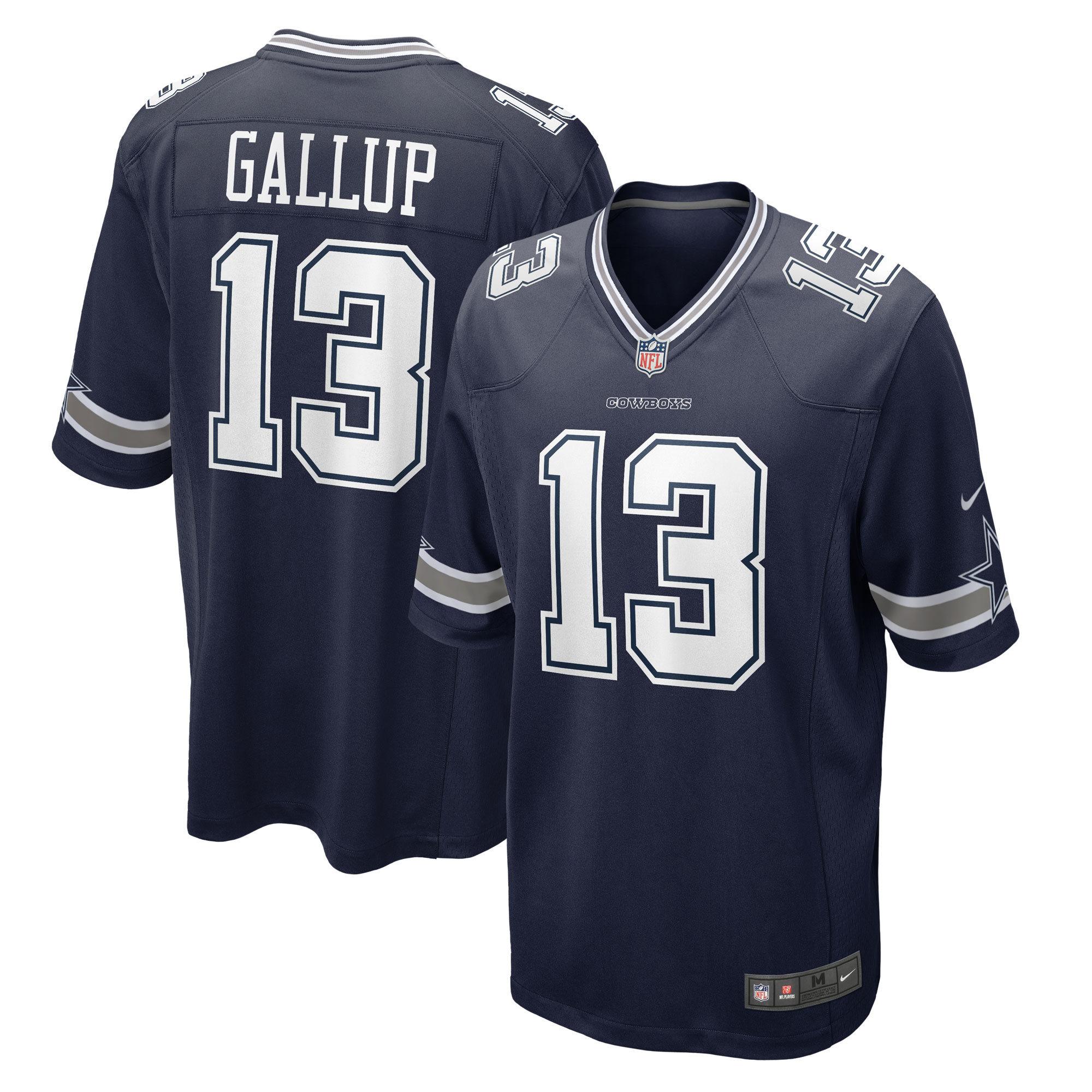 Michael Gallup Dallas Cowboys Nike Game Jersey   Navy
