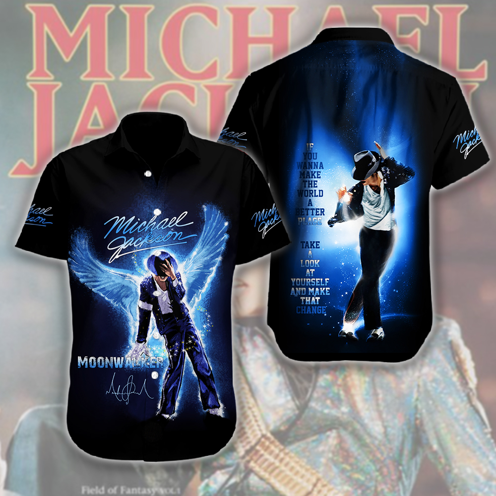 Michael Jackson Music Hawaiian Shirt Gifts For Fans