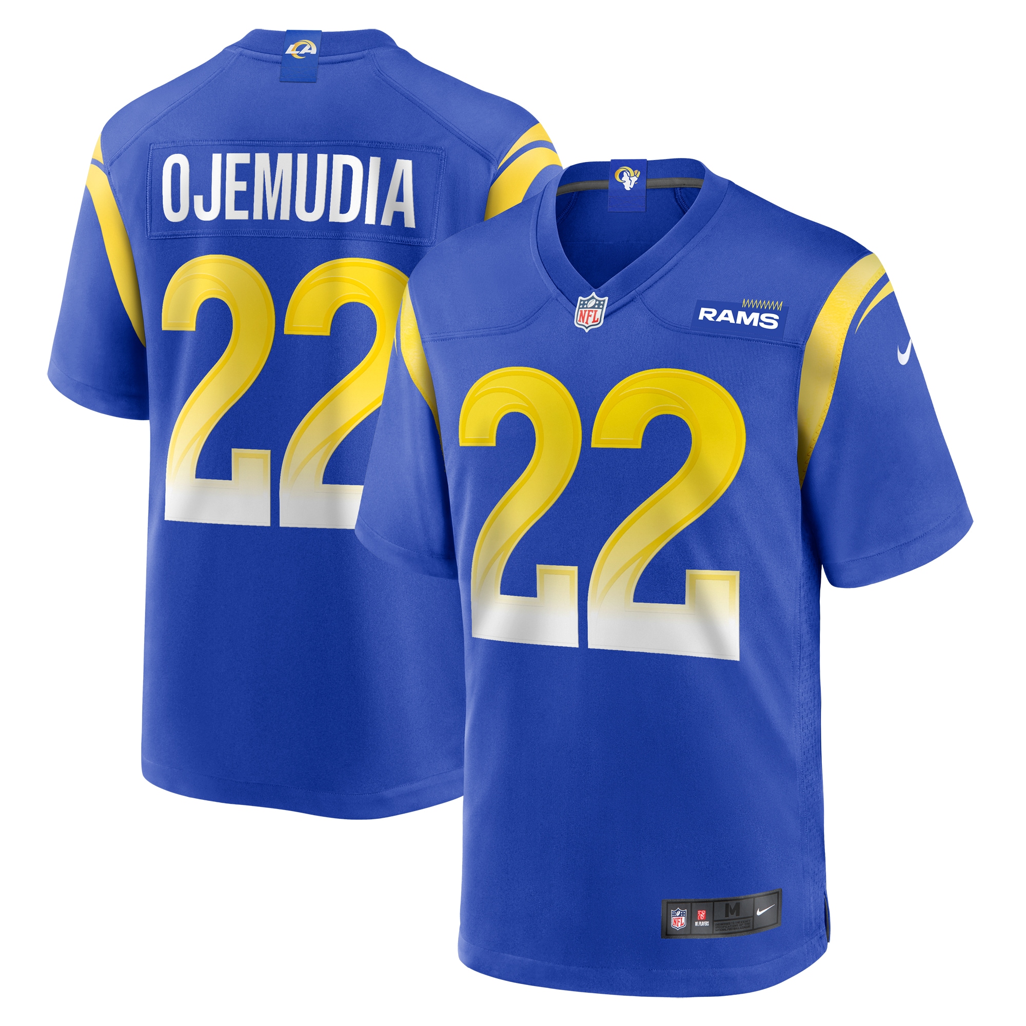 Michael Ojemudia Los Angeles Rams Nike Game Jersey   Royal