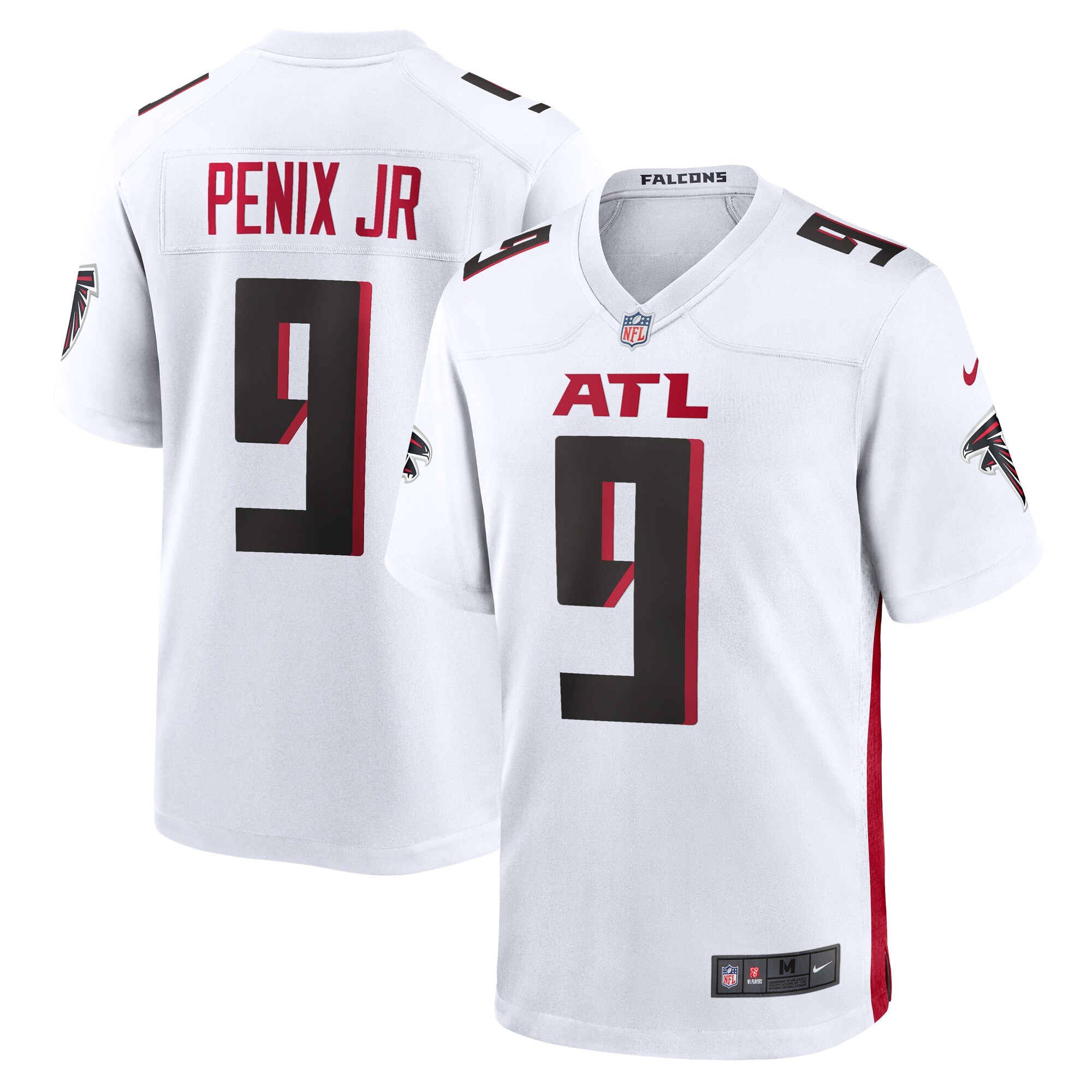 Michael Penix Jr Atlanta Falcons Nike Game Jersey   White