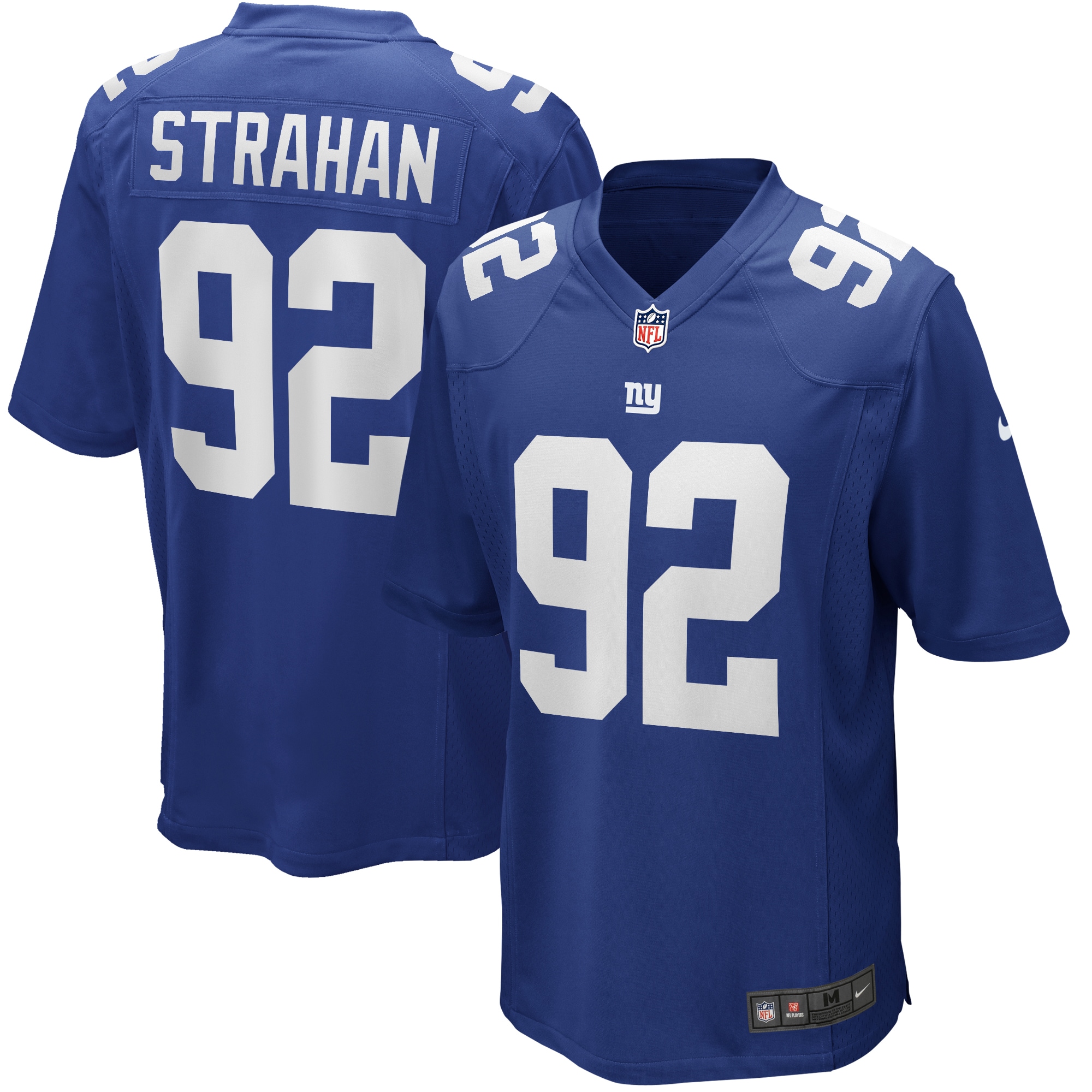 Michael Strahan New York Giants Nike Game Retired Player Jersey   Royal