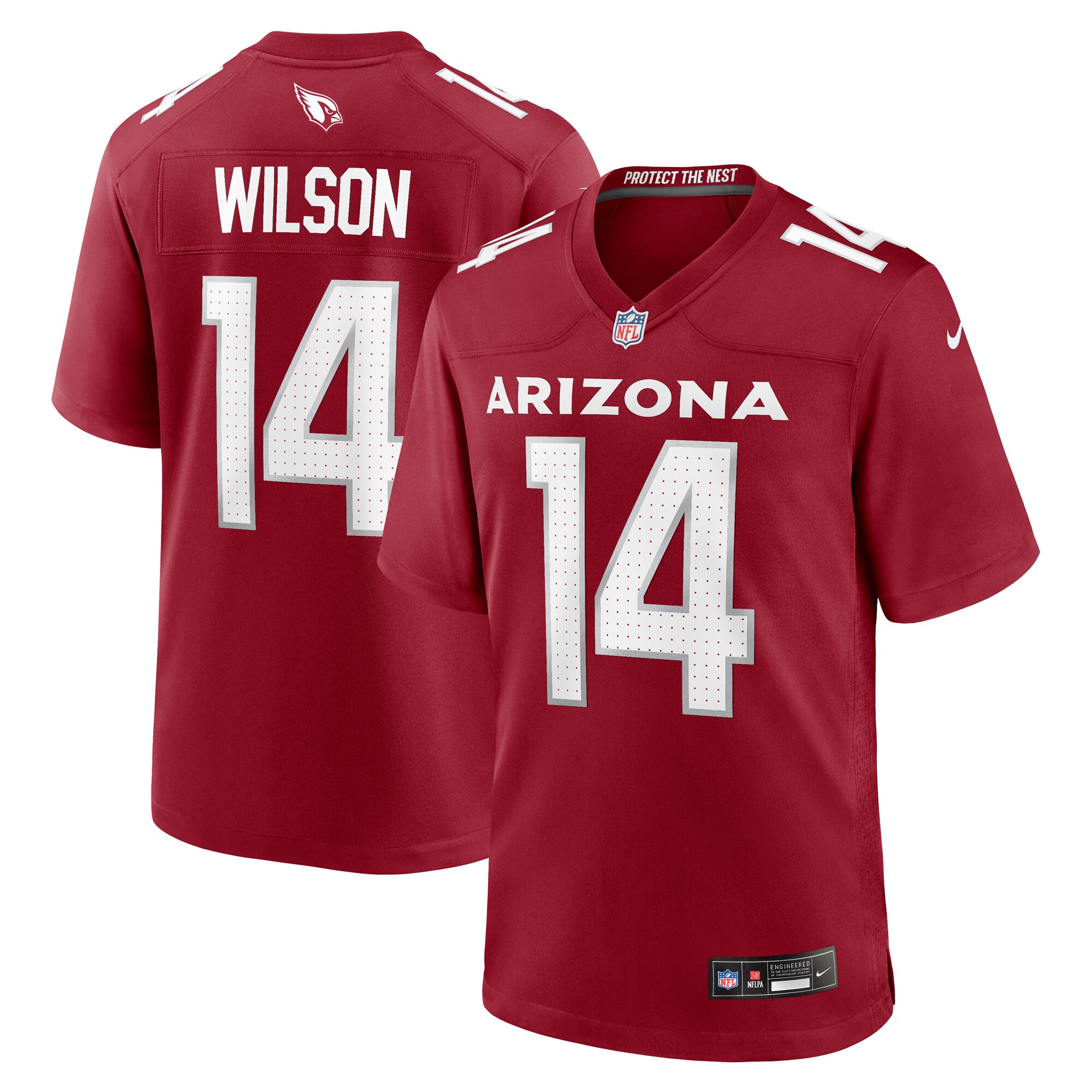Michael Wilson Arizona Cardinals Nike Team Game Jersey   Cardinal