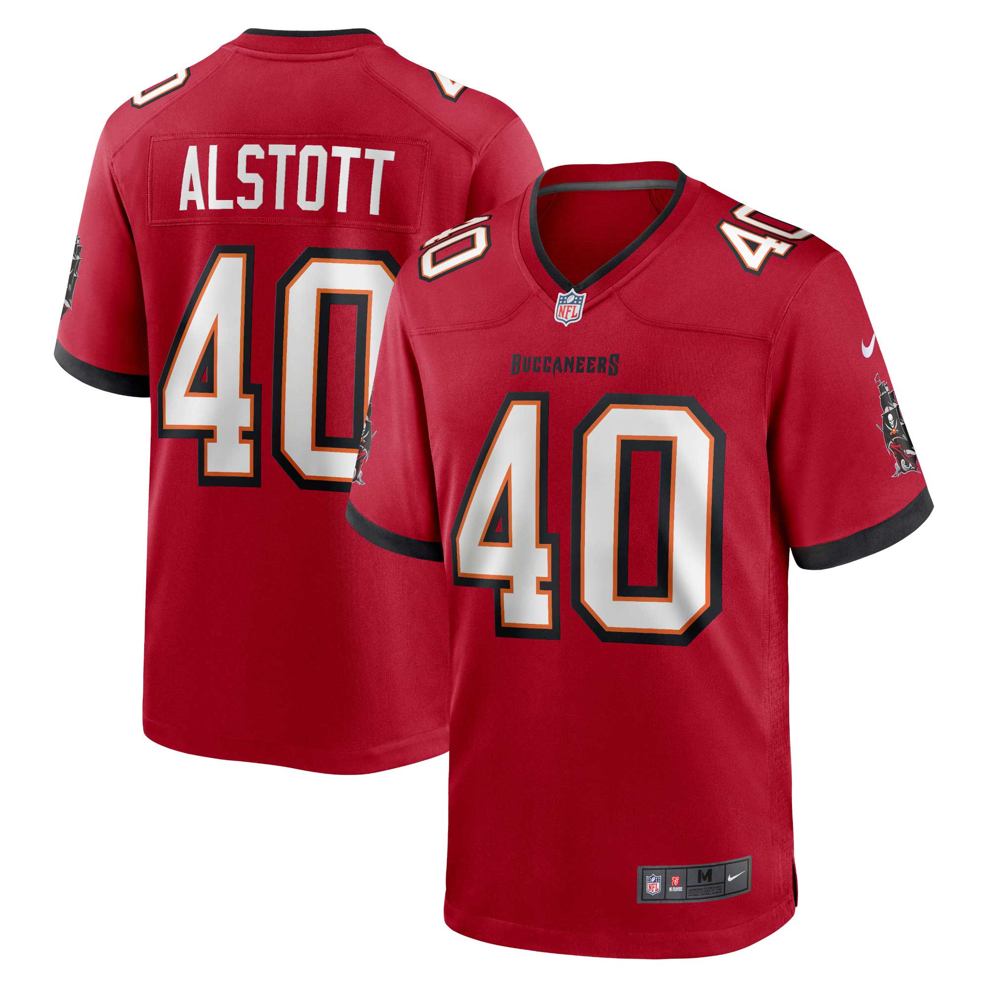 Mike Alstott Tampa Bay Buccaneers Nike Retired Player Game Jersey   Red