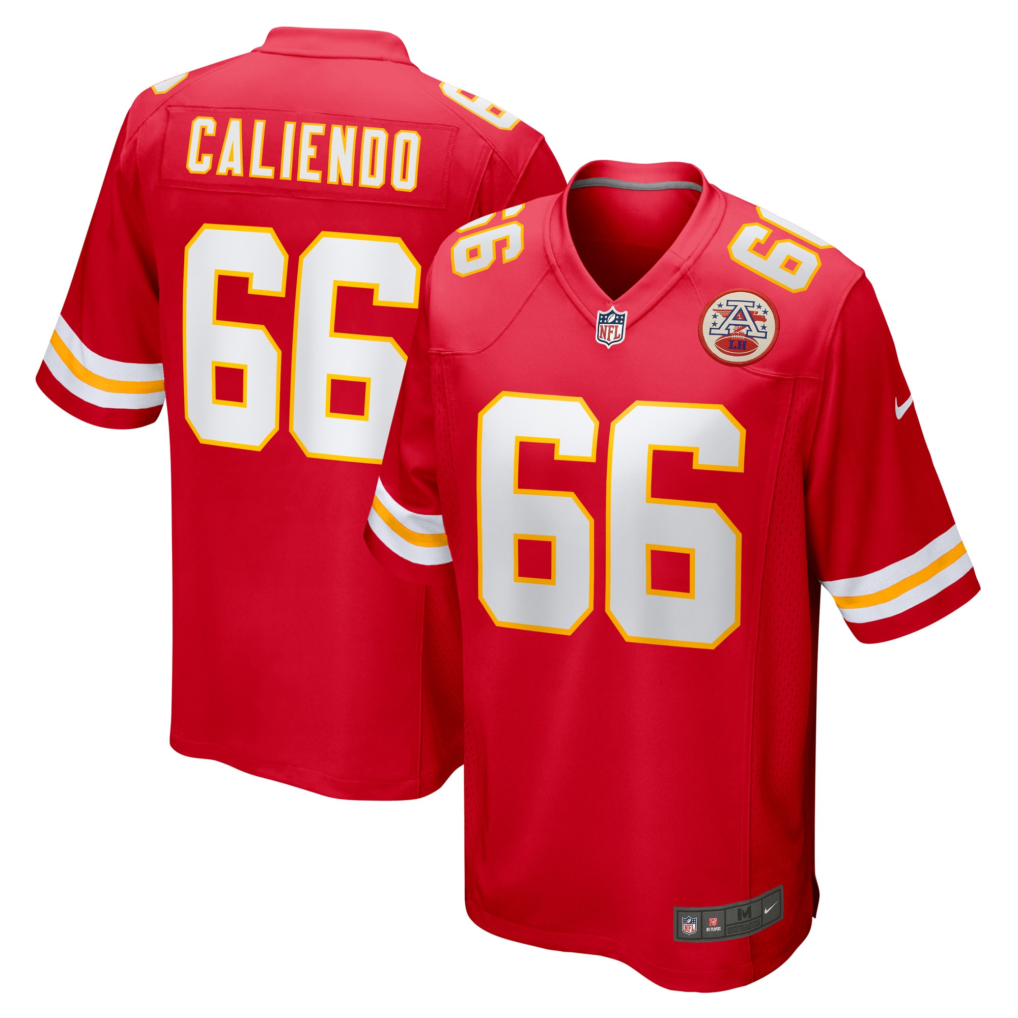 Mike Caliendo Kansas City Chiefs Nike Game Player Jersey   Red