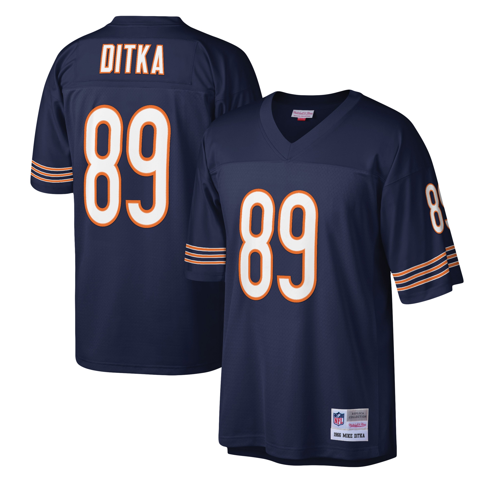 Mike Ditka Chicago Bears Mitchell  Ness Legacy Replica Jersey   Navy