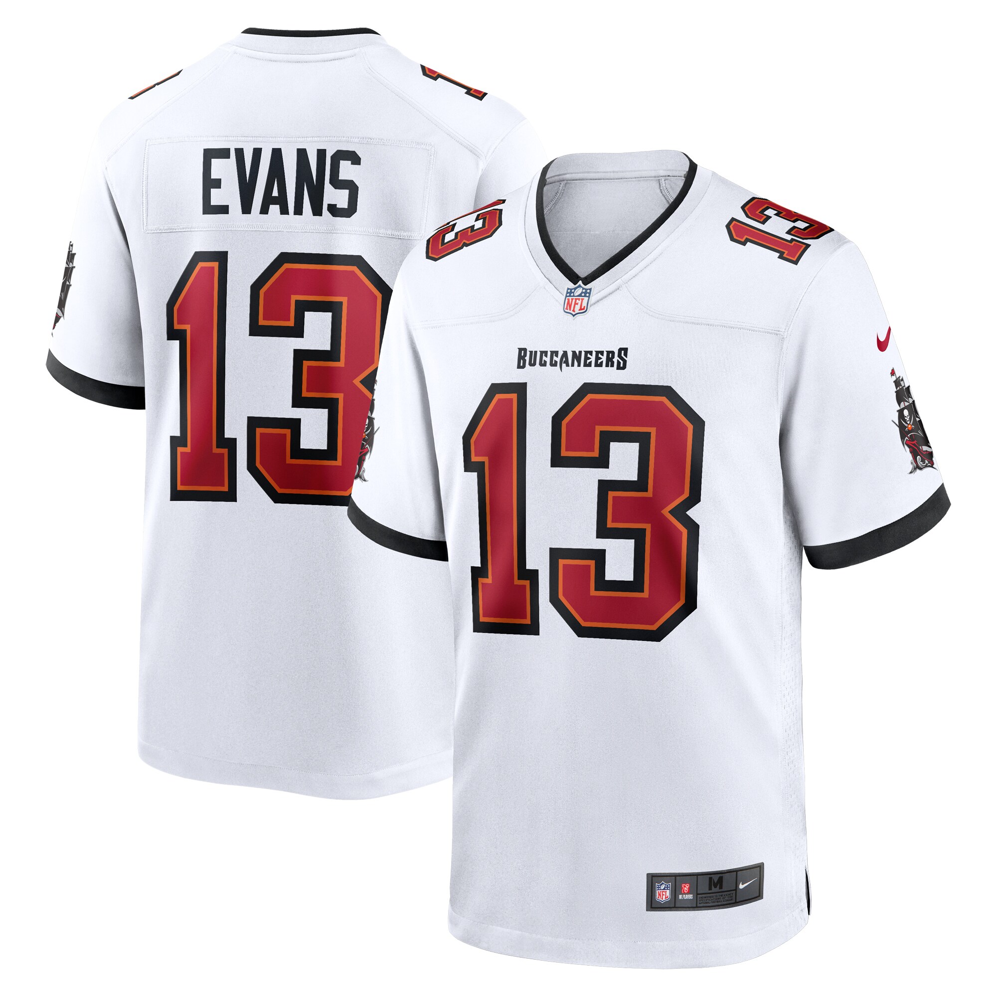 Mike Evans Tampa Bay Buccaneers Nike White Game Jersey   White