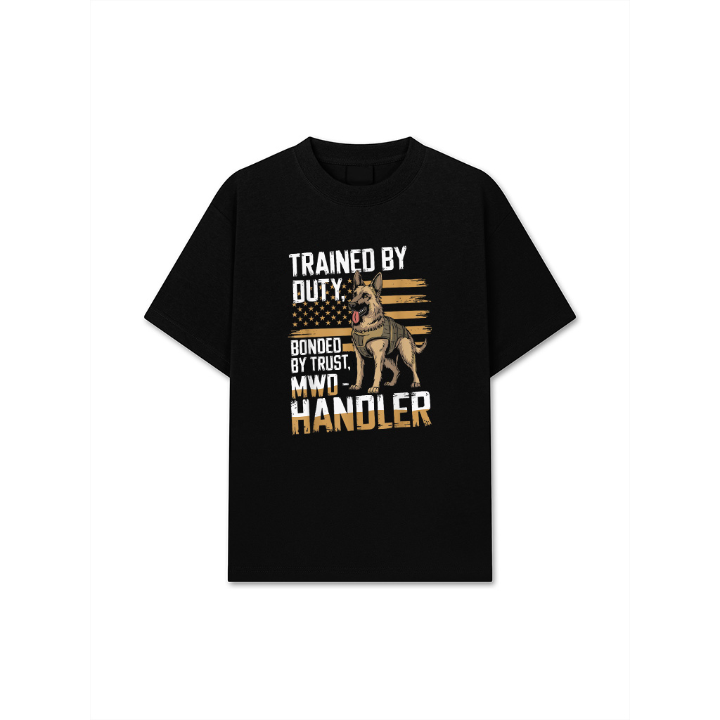 Military Working Dog Handler K9 Veteran Men Women T-Shirt