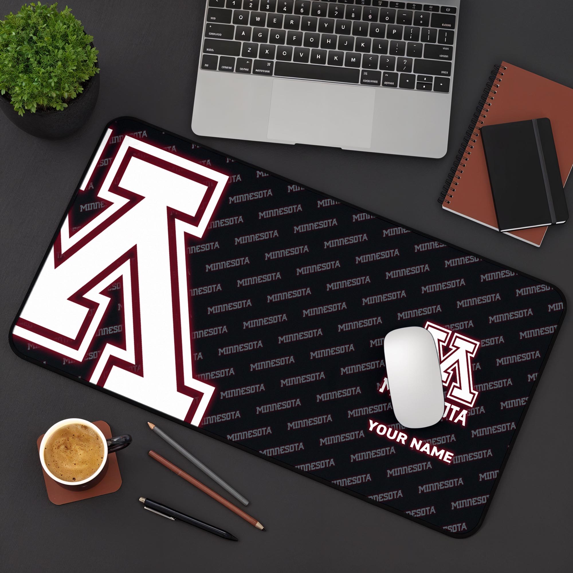 Minnesota Golden Gophers 2025 Version Mouse Pad Custom Printed, Sport Team Mouse Pad, Sport Gift For Fans