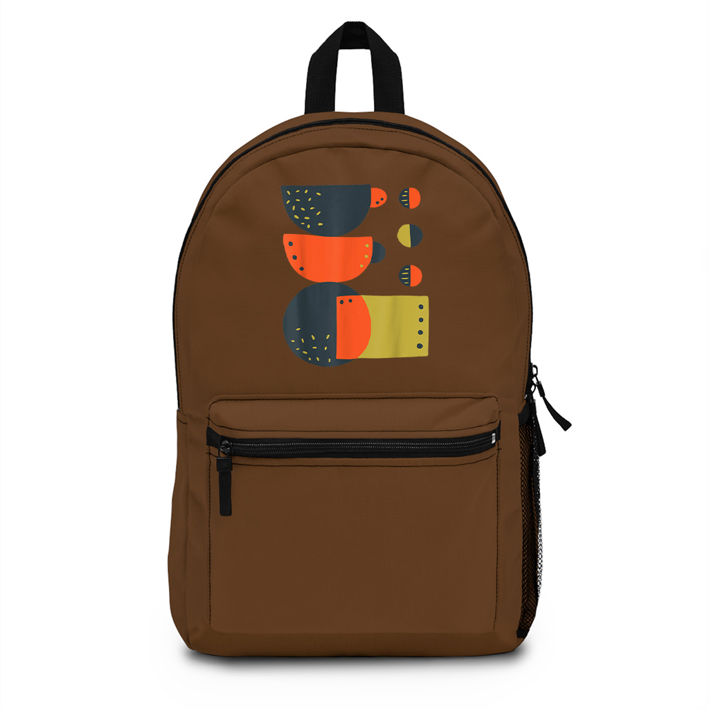 Modern Art Design Backpack - Image 4