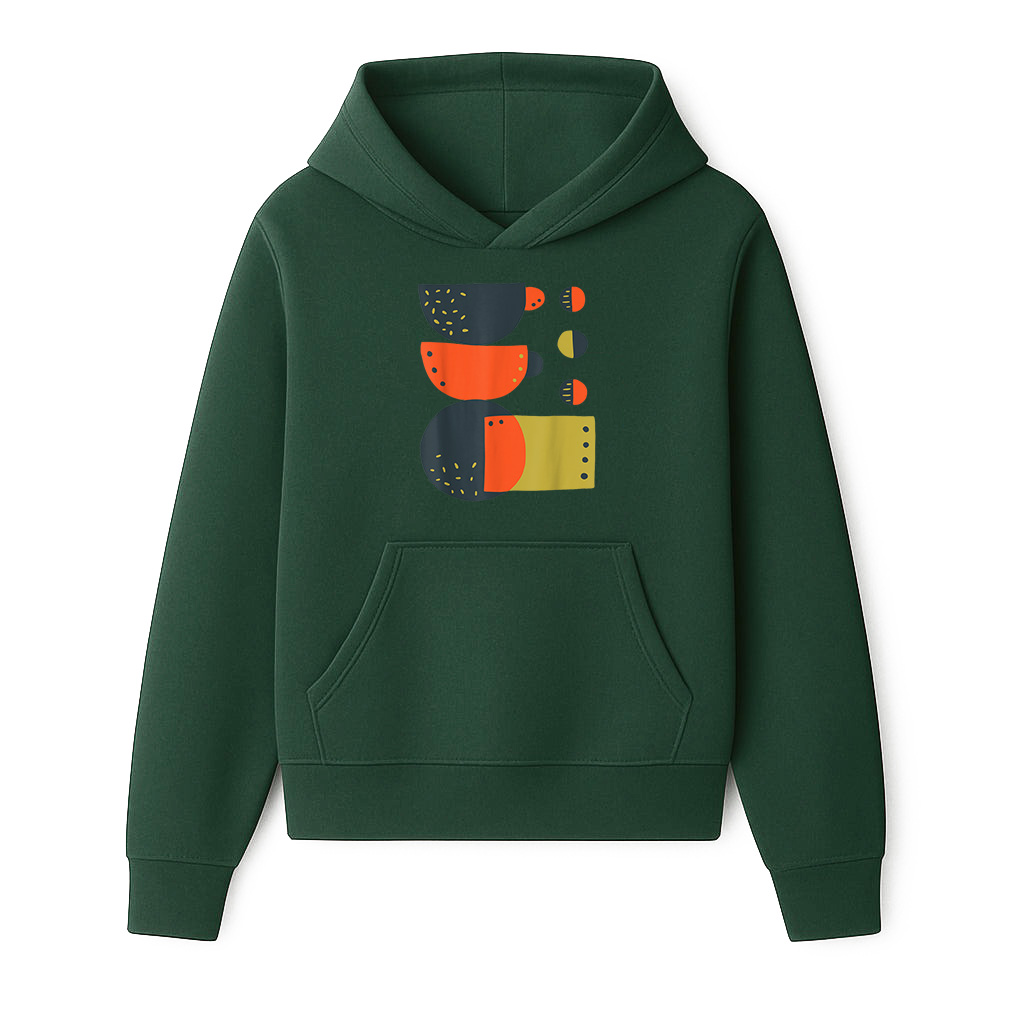 Modern Art Design Hoodie - Image 3