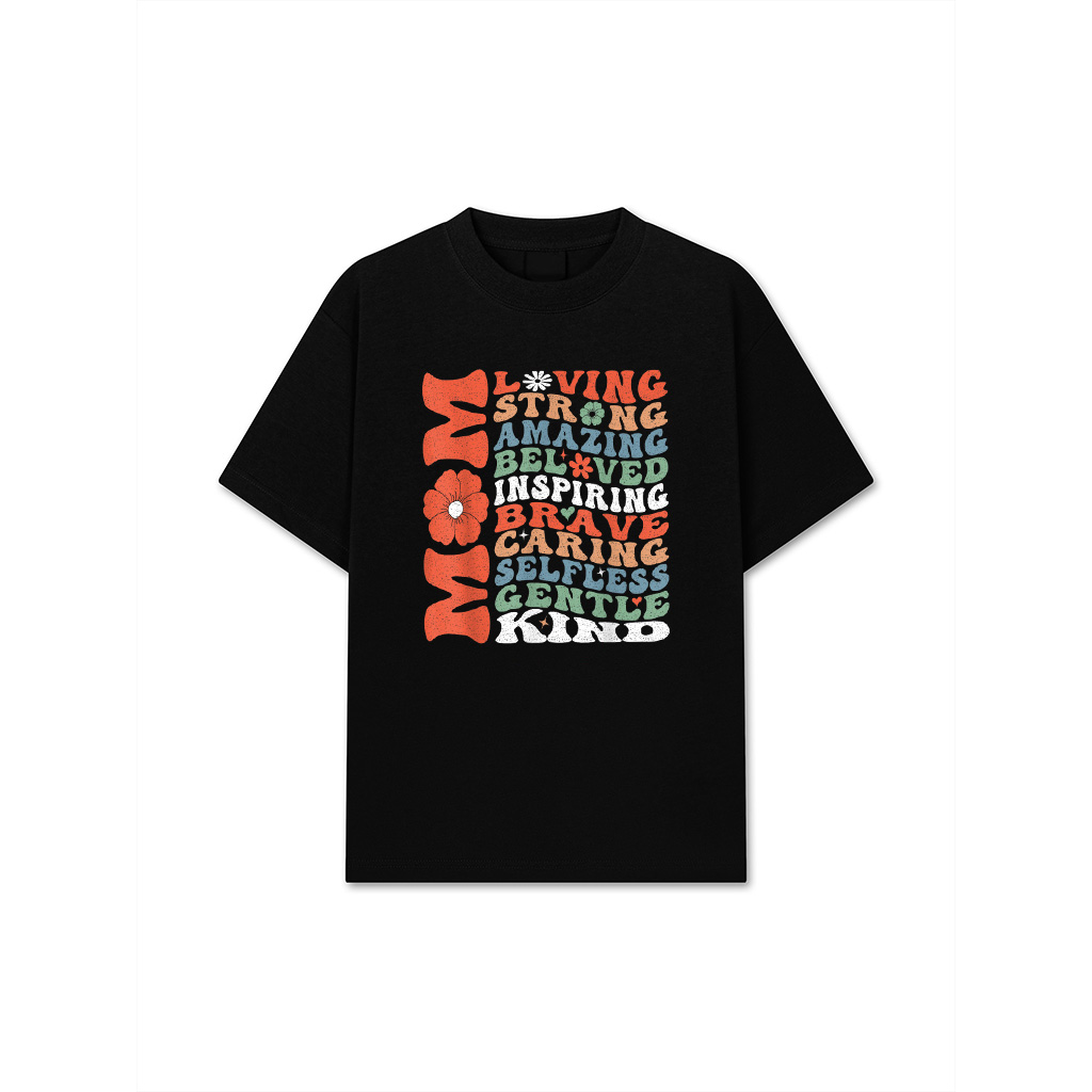 Mom Loving, Strong, Amazing For Mothers Day Gifts T-Shirt