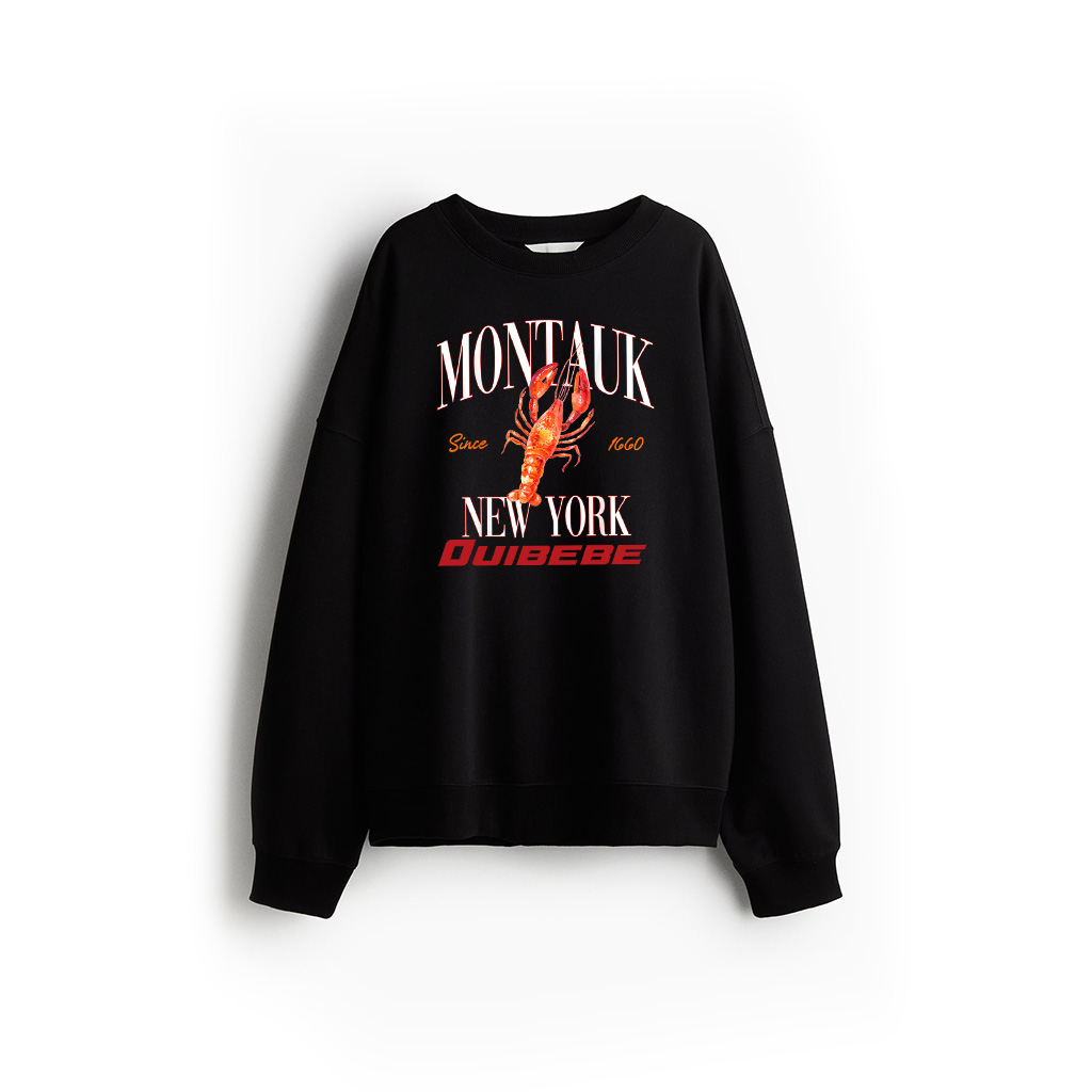 Montauk New York Est 1660 Lobster Souvenir Vintage Retro Sweatshirt 28-07-2025