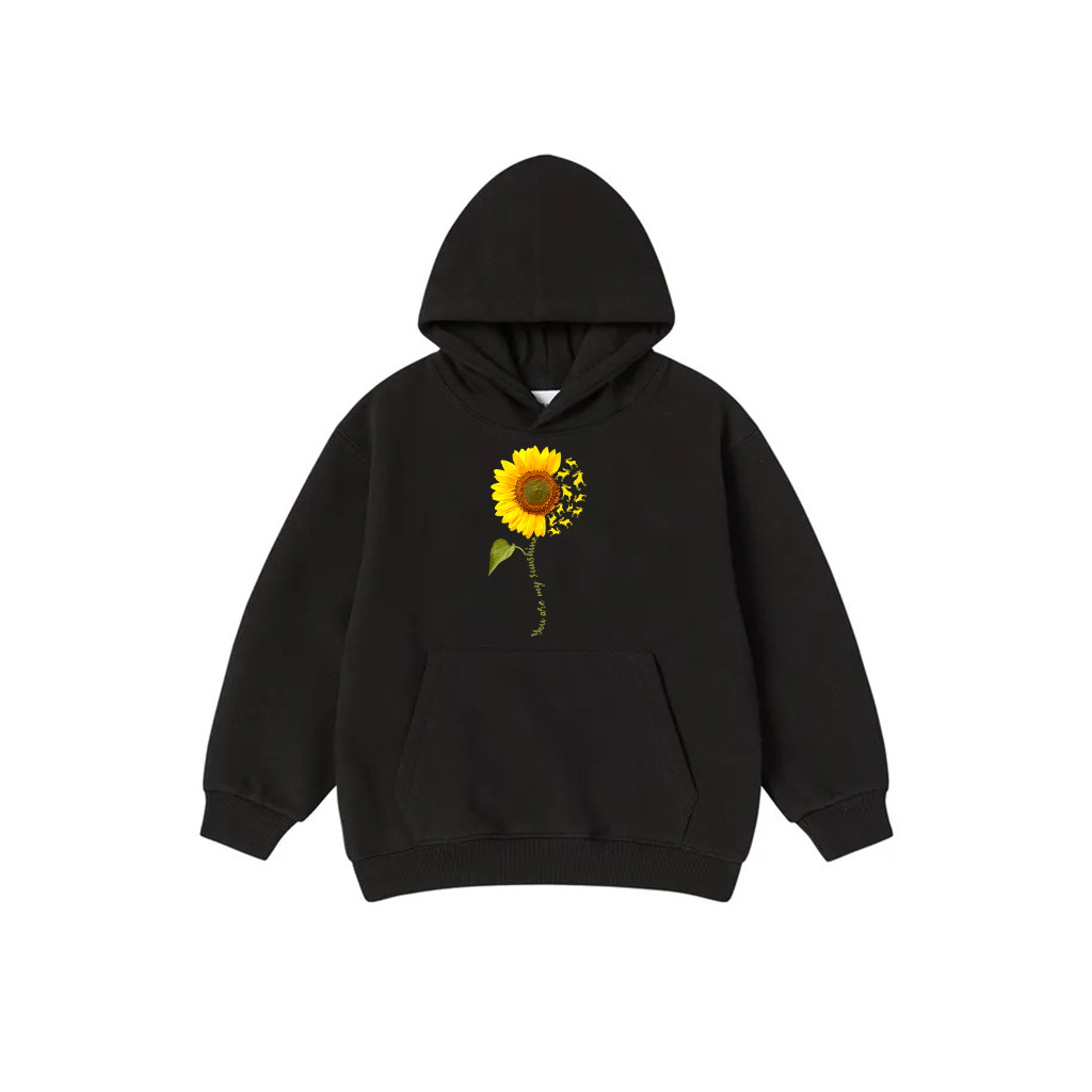 Moose Sunflower Hoodie