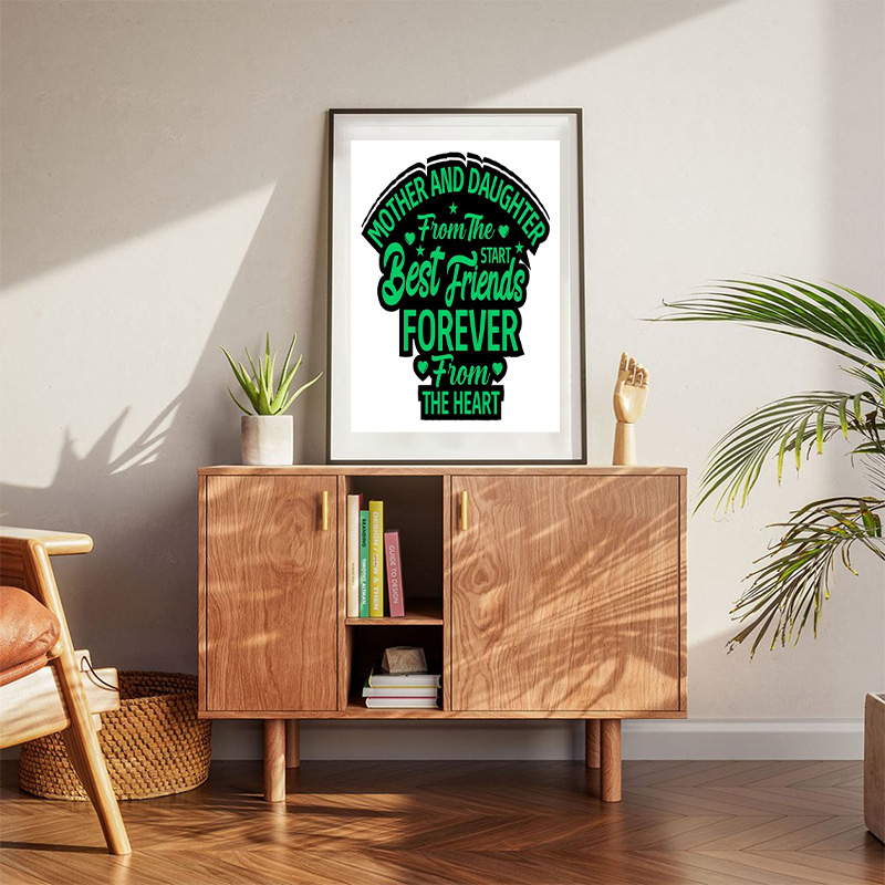 Mother And Daughter Quote Poster