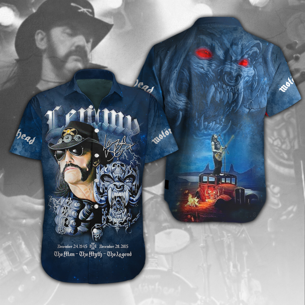Motrhead Band X Lemmy Kilmister Music Hawaiian Shirt Gifts For Fans