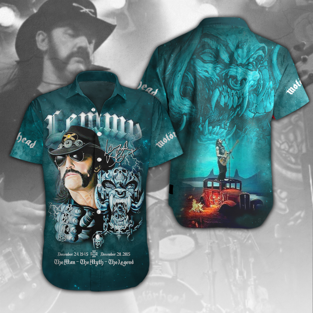Motrhead Band X Lemmy Kilmister Music Hawaiian Shirt Gifts For Fans