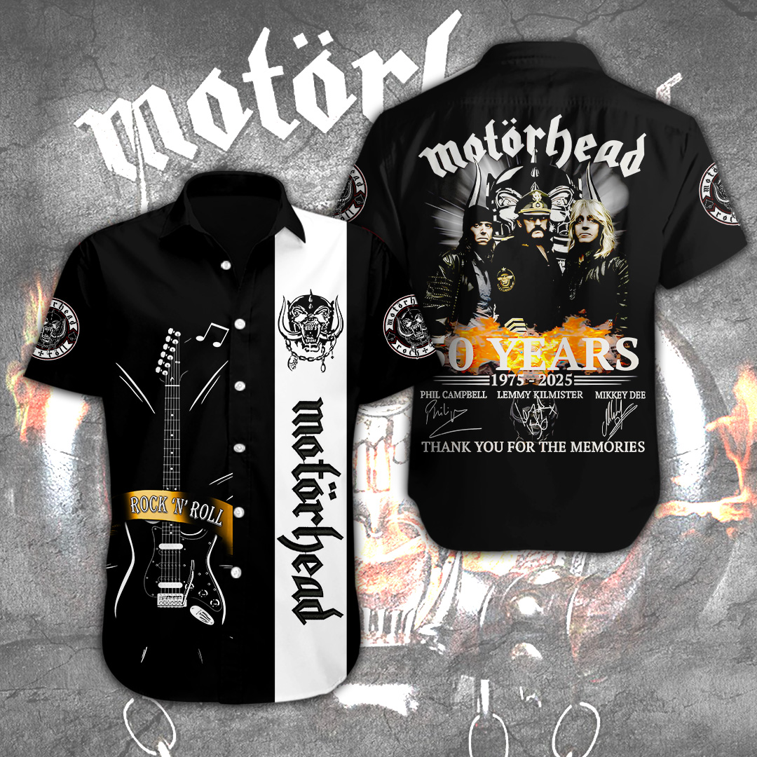 Motrhead Music Hawaiian Shirt Gifts For Fans