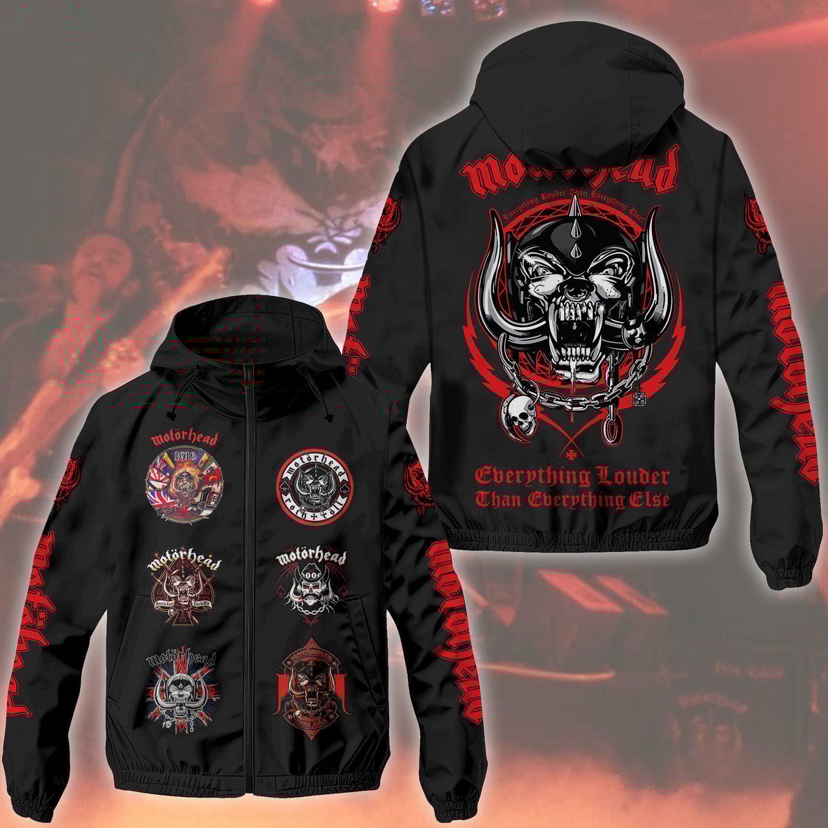 Motrhead Music Style Windbreaker Jacket