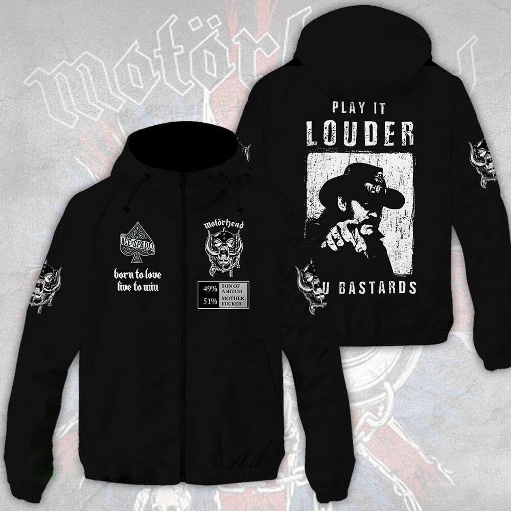 Motrhead Music Style Windbreaker Jacket