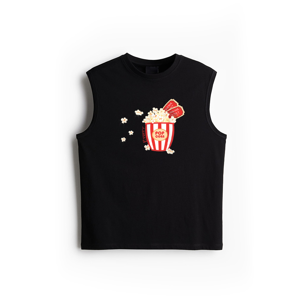 Movie Snack Popcorn Tank Top