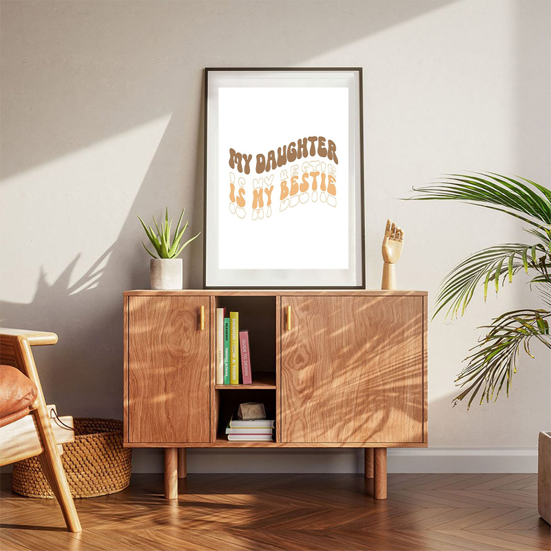 My Daughter Is My Bestie Poster