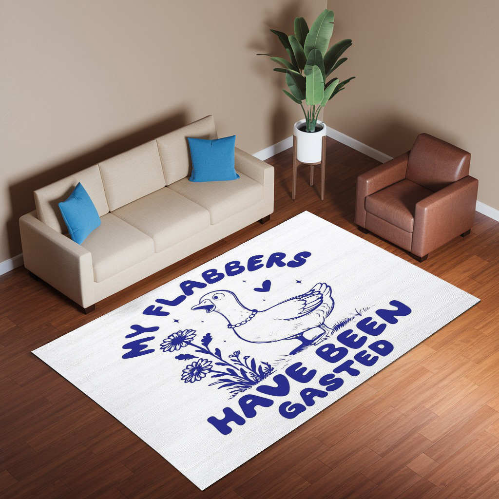 My Flabbers Have Been Gasted Rug