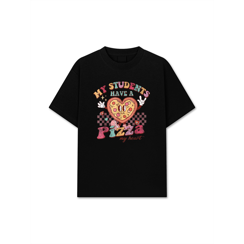 My Students Have A Pizza My Heart Valentines Day Teacher T-Shirt