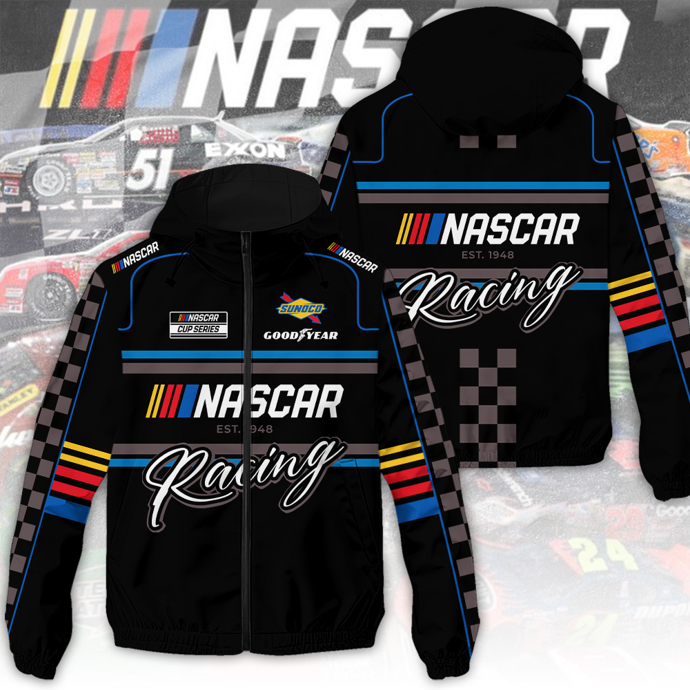 Nascar Racing F1 Style Windbreaker Jacket For Fans