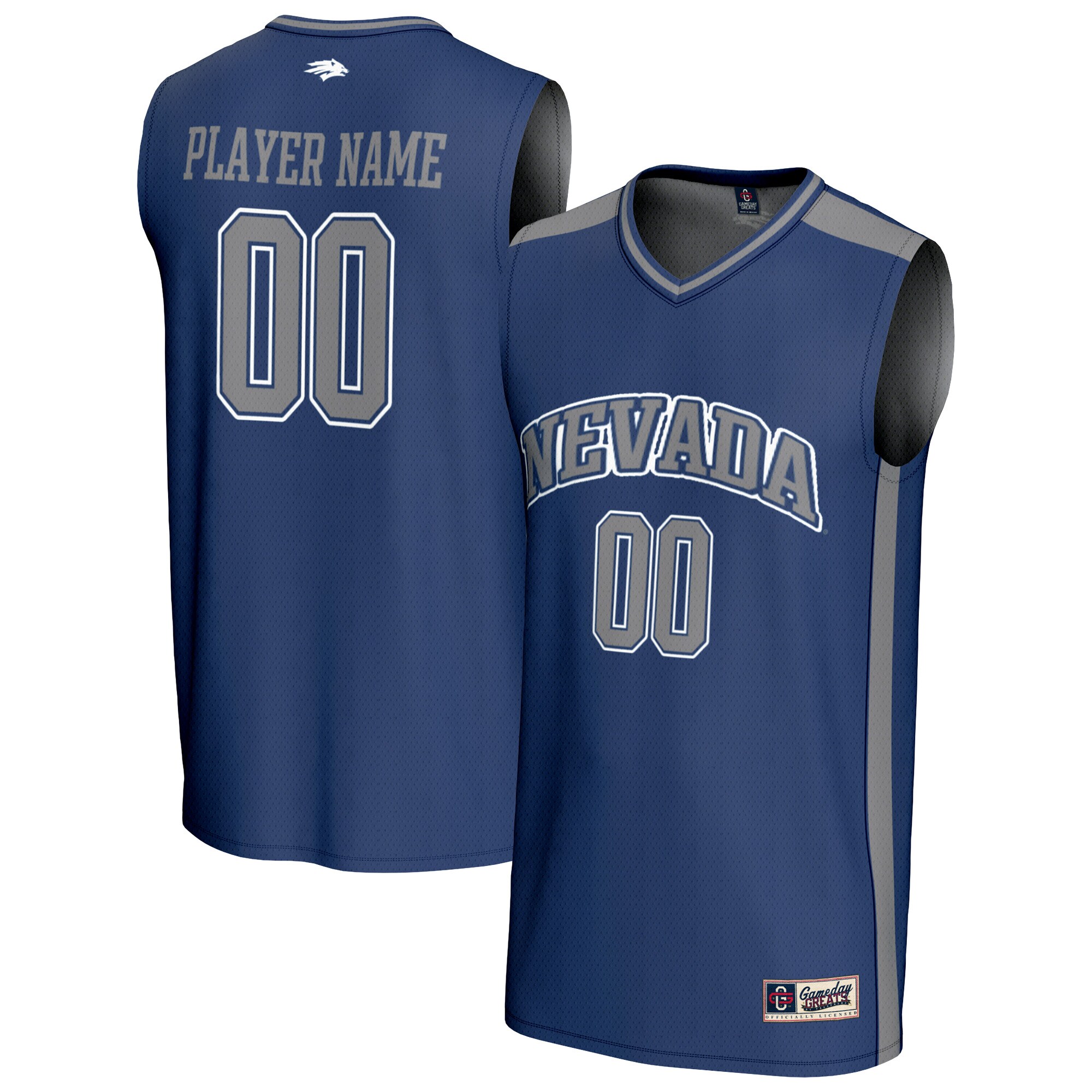 Nevada Wolf Pack Gameday Greats NIL Pick A Player Lightweight Basketball Fashion Jersey - Navy