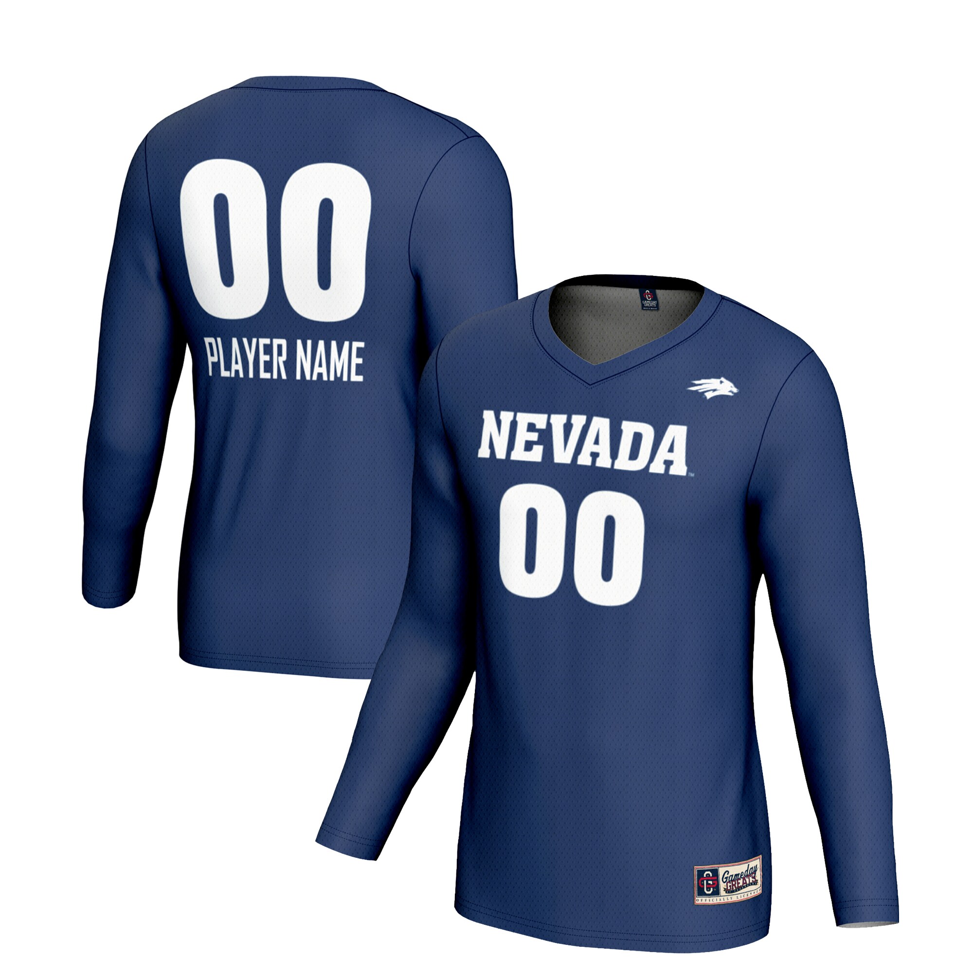 Nevada Wolf Pack Gameday Greats Youth Pick A Player NIL Womens Volleyball Lightweight Jersey - Navy