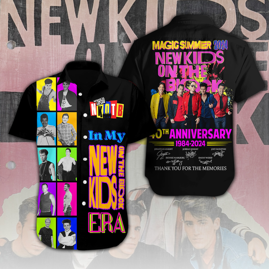 New Kids On The Block Music Hawaiian Shirt Gifts For Fans