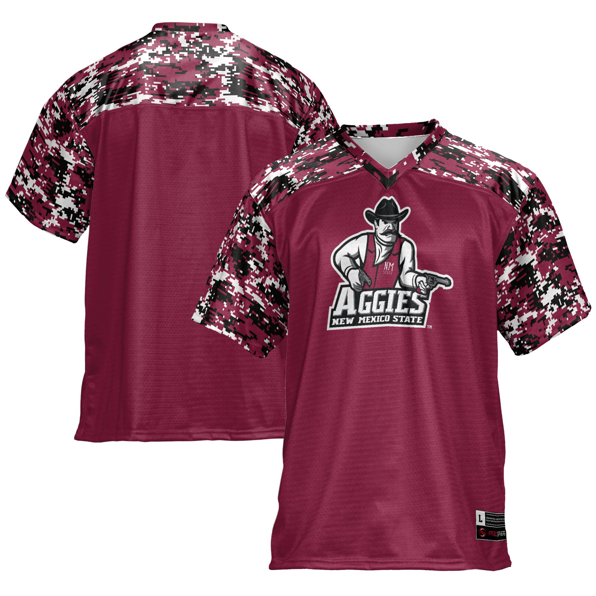 New Mexico State Aggies Gameday Greats Football Jersey - Crimson