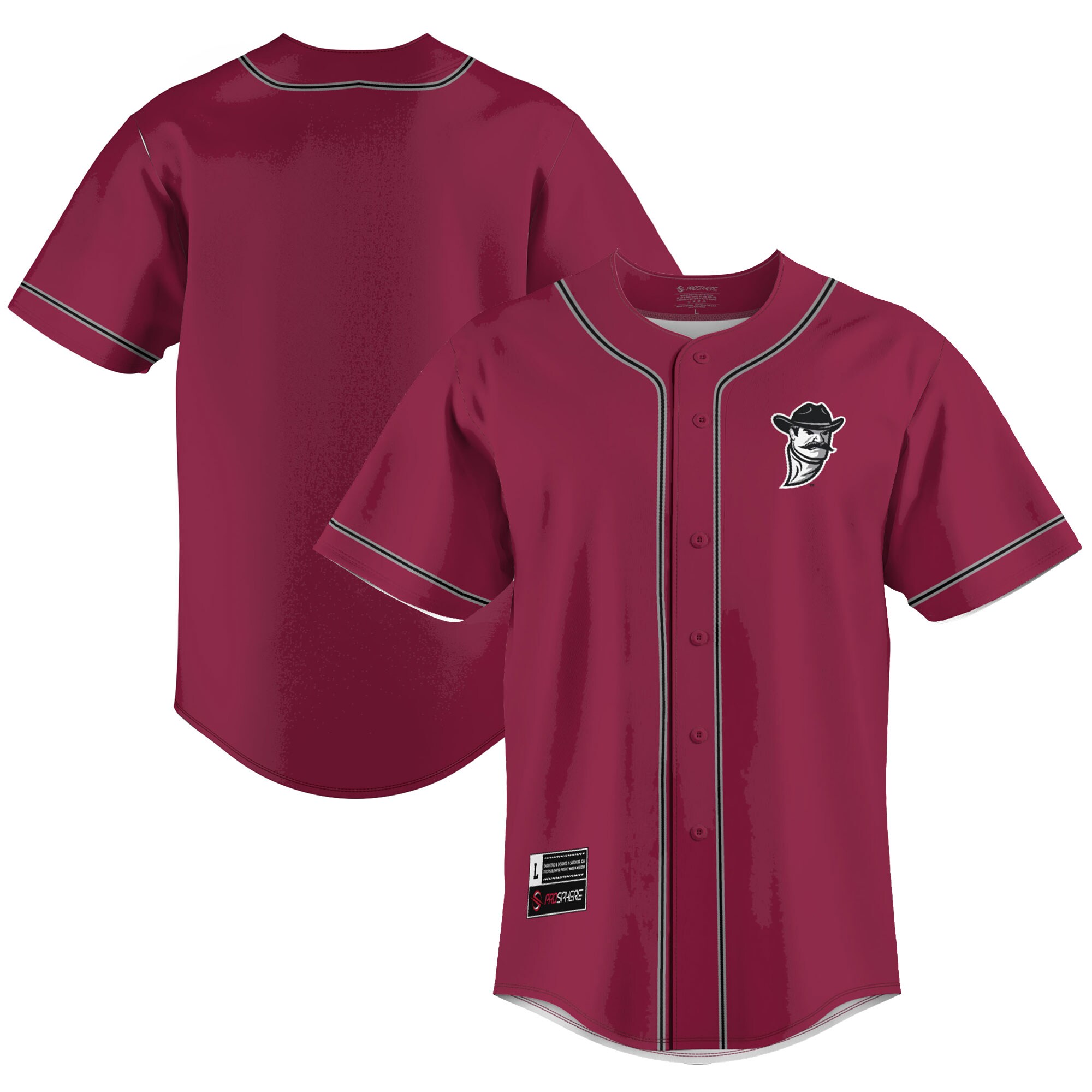 New Mexico State Aggies Gameday Greats Lightweight Baseball Jersey - Crimson