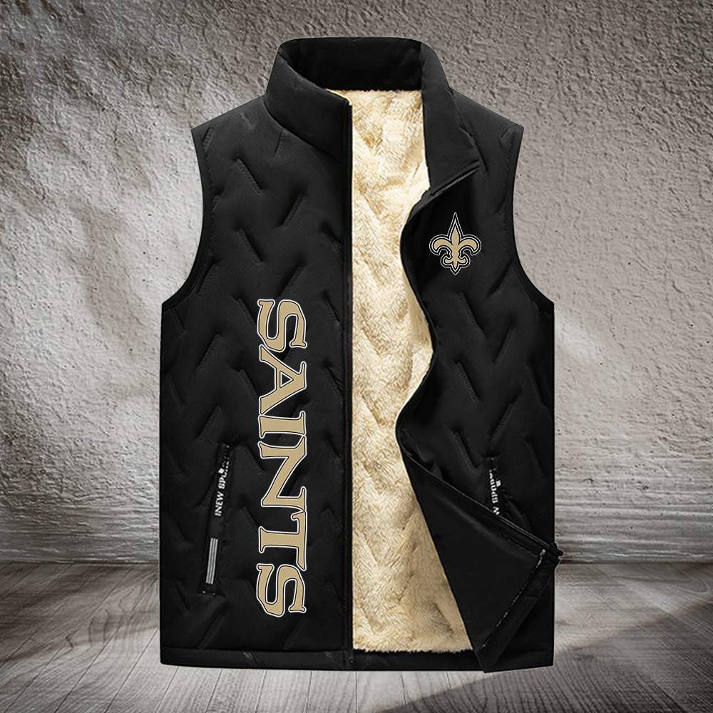 New Orleans Saints NFL Personalized Puffer Jacket For Fan
