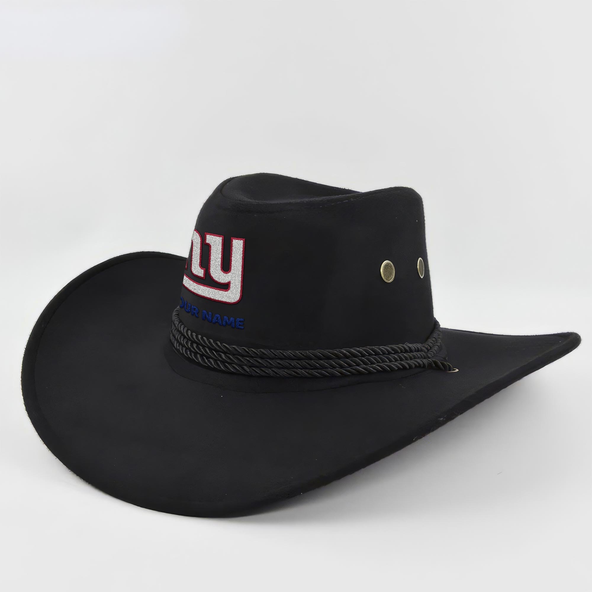 New York Giants Cowboy Hat Custom Your Name, Gifts For Fan