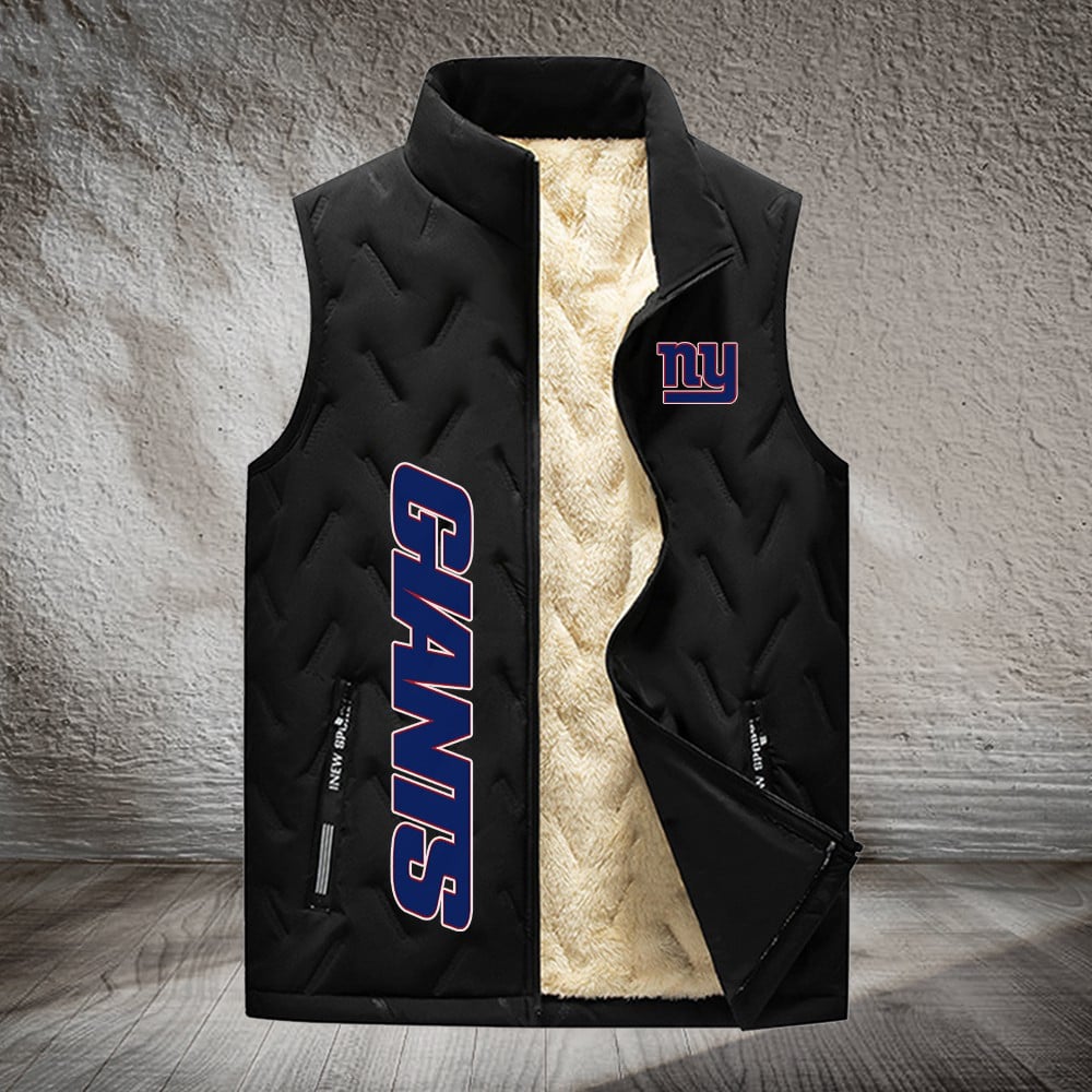New York Giants NFL Personalized Puffer Jacket For Fan