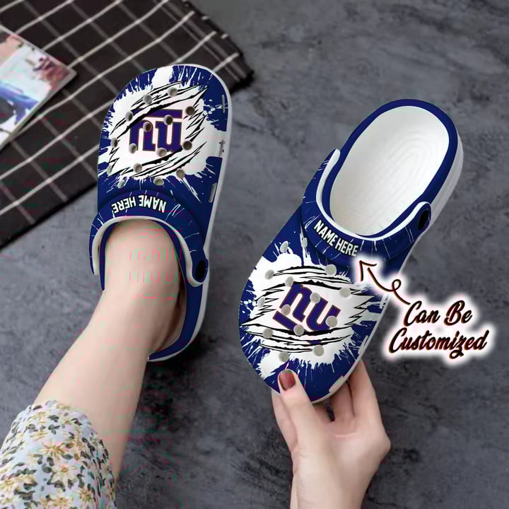 New York Giants Personalized Limited Clog BG253