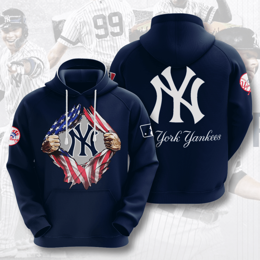 New York Yankees 3D Hoodie
