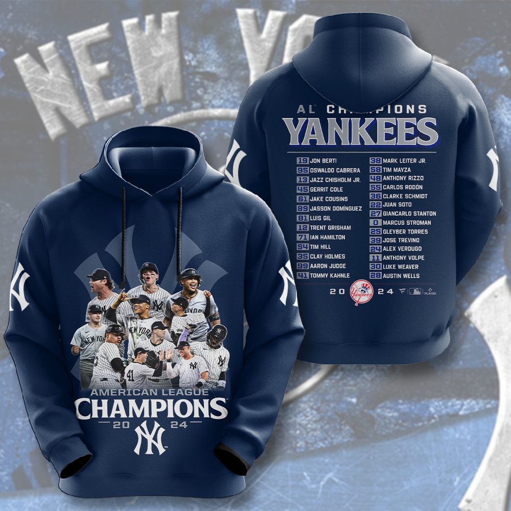 New York Yankees 3D Unisex Hoodie GNC1155