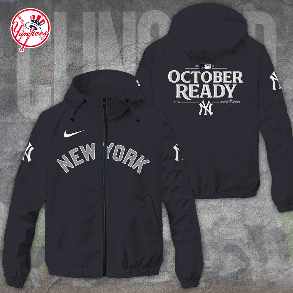 New York Yankees MLB Style Windbreaker Jacket For Fans