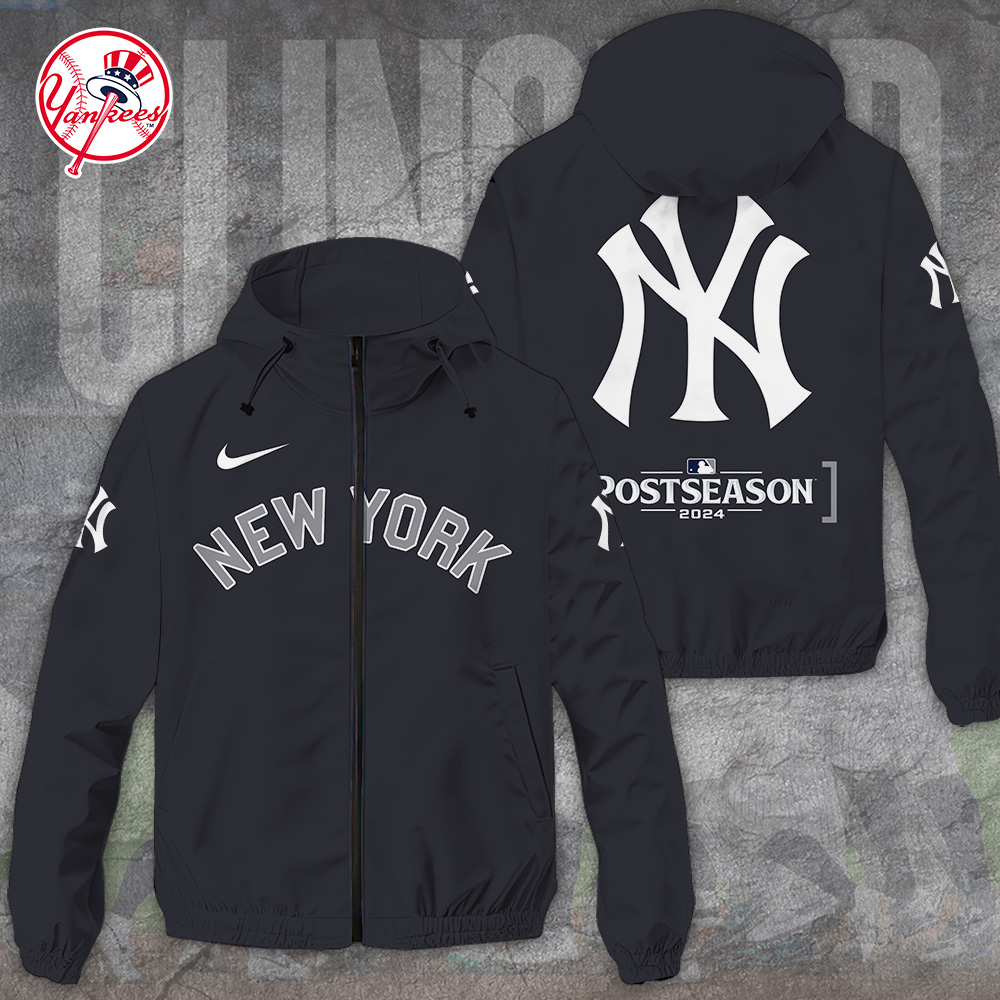 New York Yankees MLB Style Windbreaker Jacket For Fans