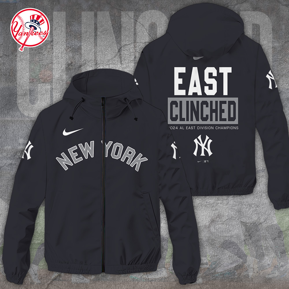 New York Yankees MLB Style Windbreaker Jacket For Fans