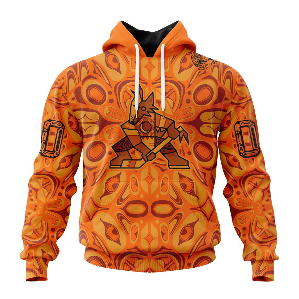 NHL Arizona Coyotes Special National Day For Truth And Reconciliation Design Unisex Performance Hoodie