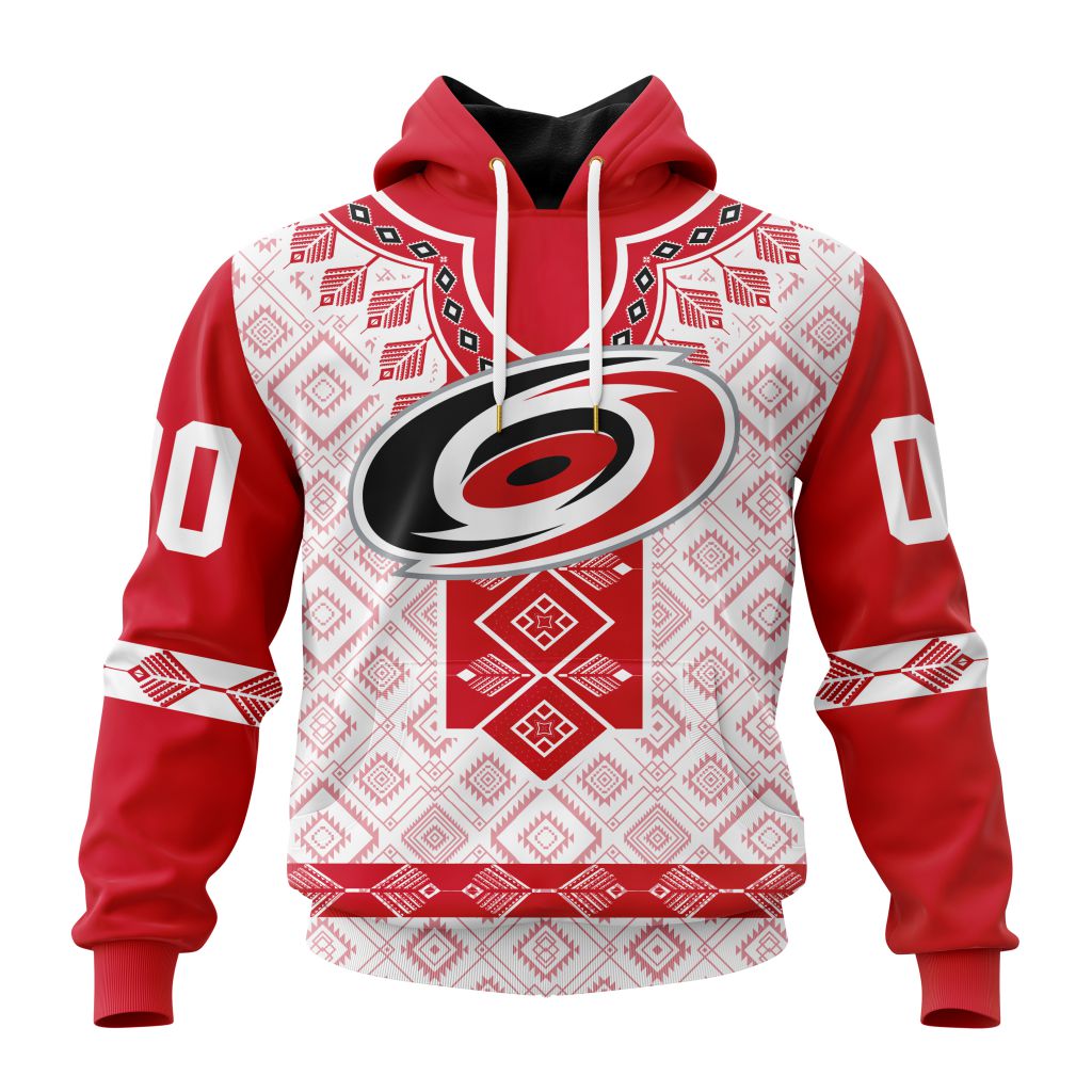 NHL Carolina Hurricanes Special Native Heritage Design Unisex Performance Hoodie