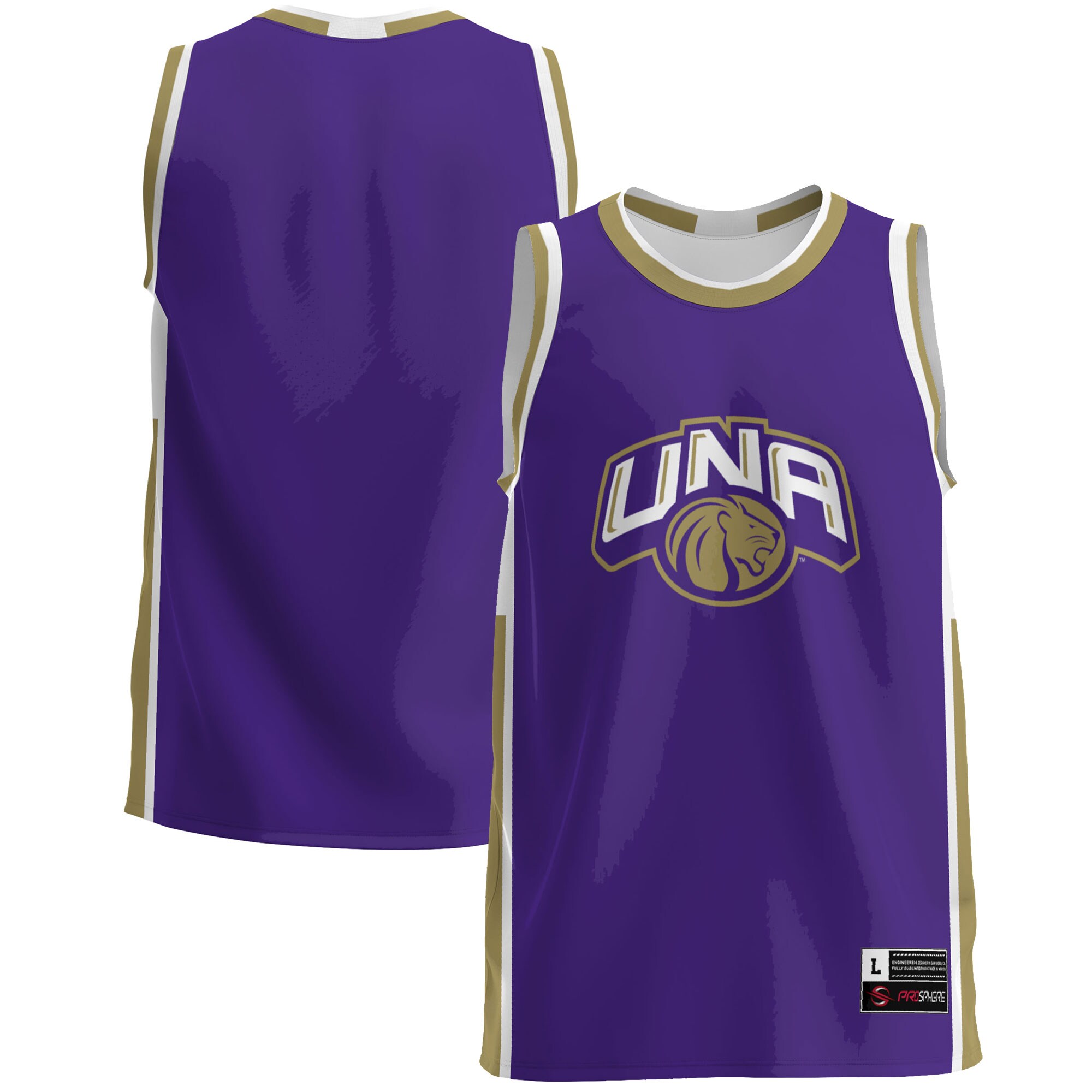 North Alabama Lions Gameday Greats Lightweight Basketball Jersey - Purple