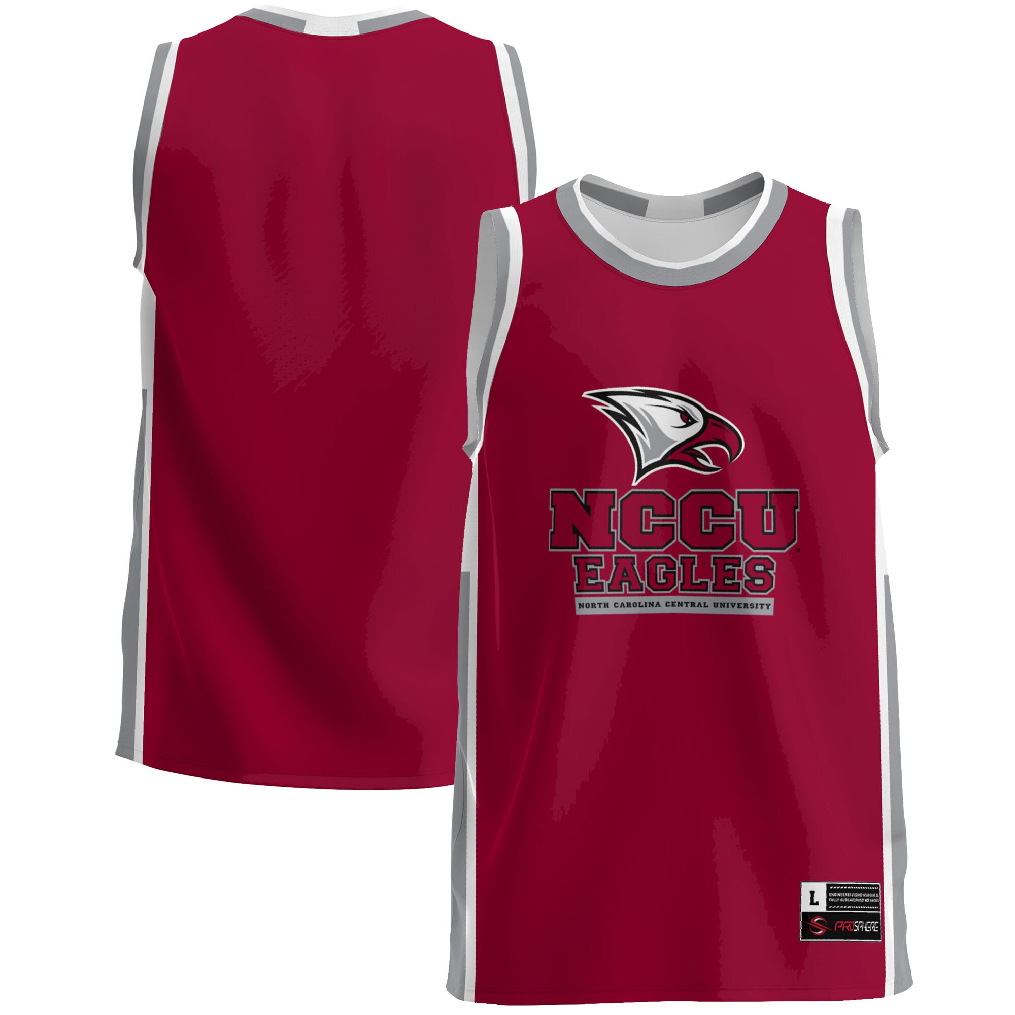 North Carolina Central Eagles Gameday Greats Lightweight Basketball Jersey - Maroon